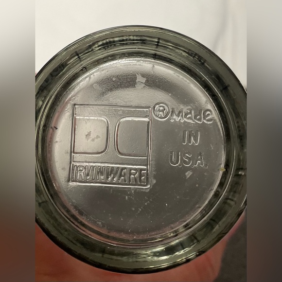 Vintage Irvinware Drink Recipe Glass with Measurements - Picture 4 of 4